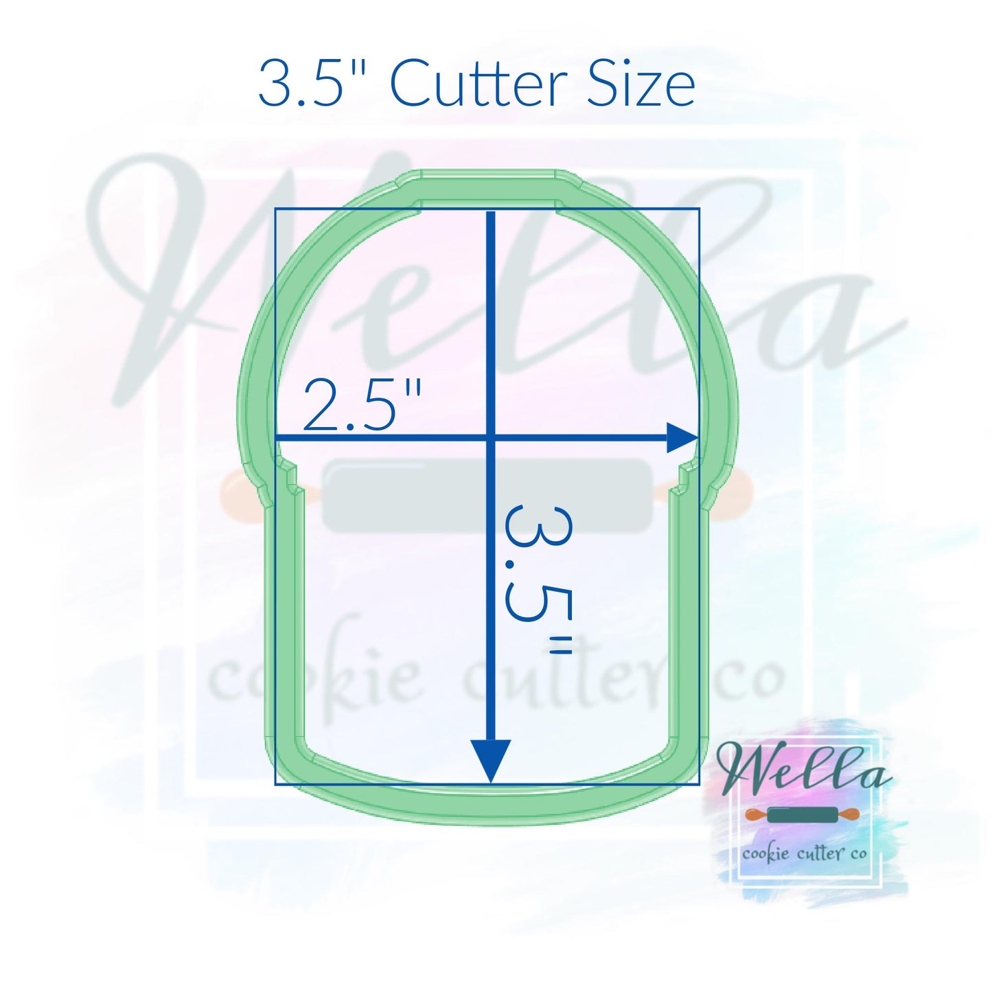 Contractor Bucket Cookie Cutter