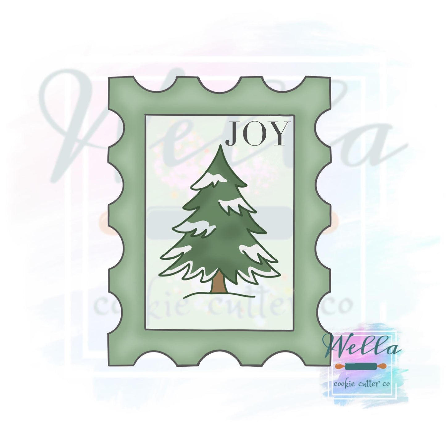 Stamp Set Cookie Cutters - Set of 2