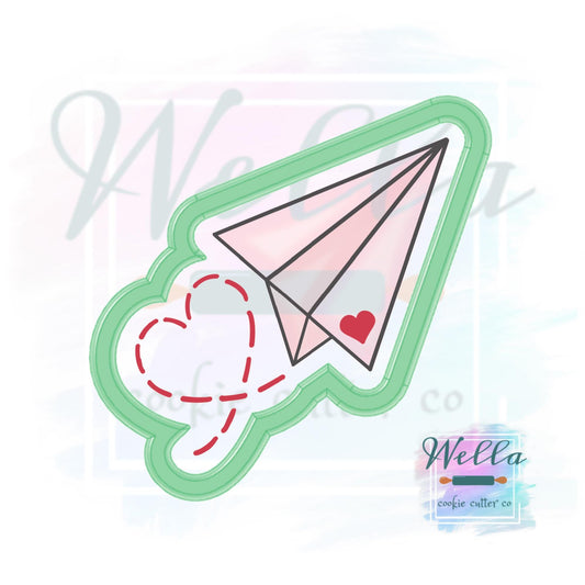 Paper Airplane Cookie Cutter