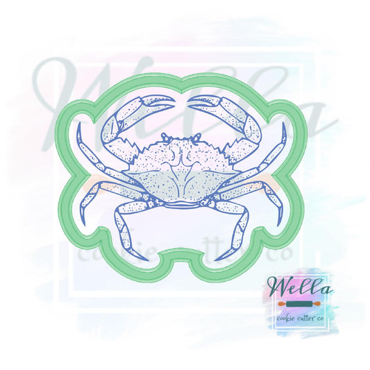 Crab Cookie Cutter, Sea Themed Cookie Cutter, Under the Sea Cutter
