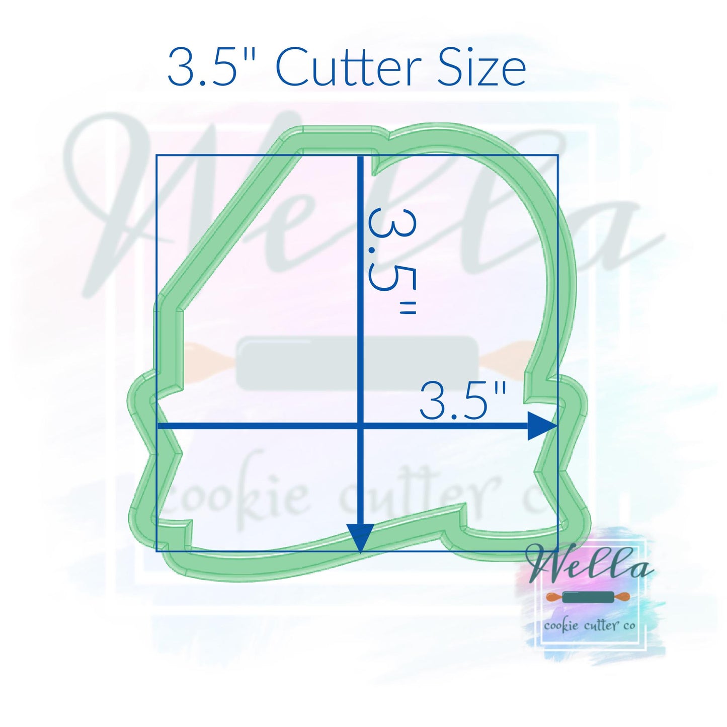 Number 40 with Banner Cookie Cutter