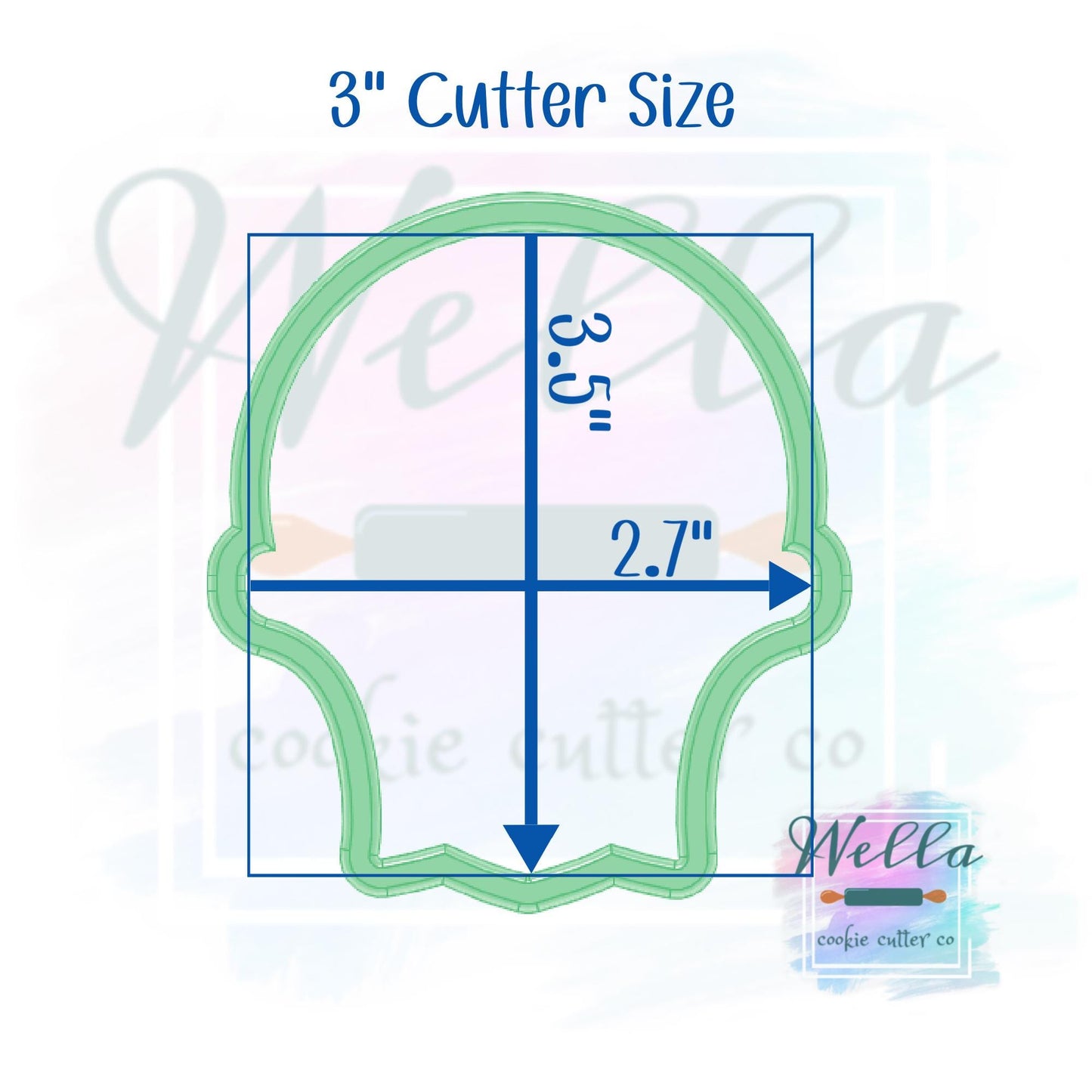 Basketball in Hoop Cookie Cutter
