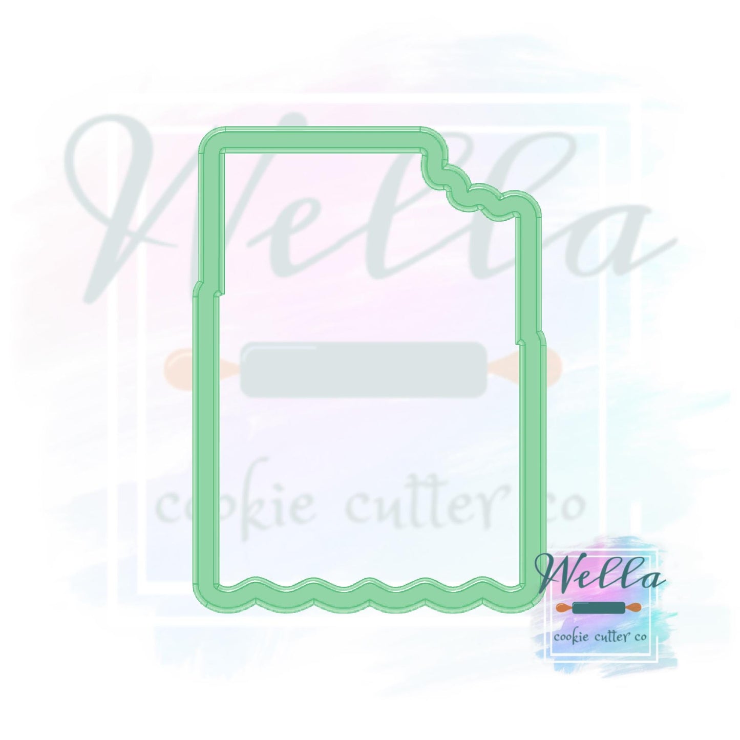 Candy Bar Cookie Cutter