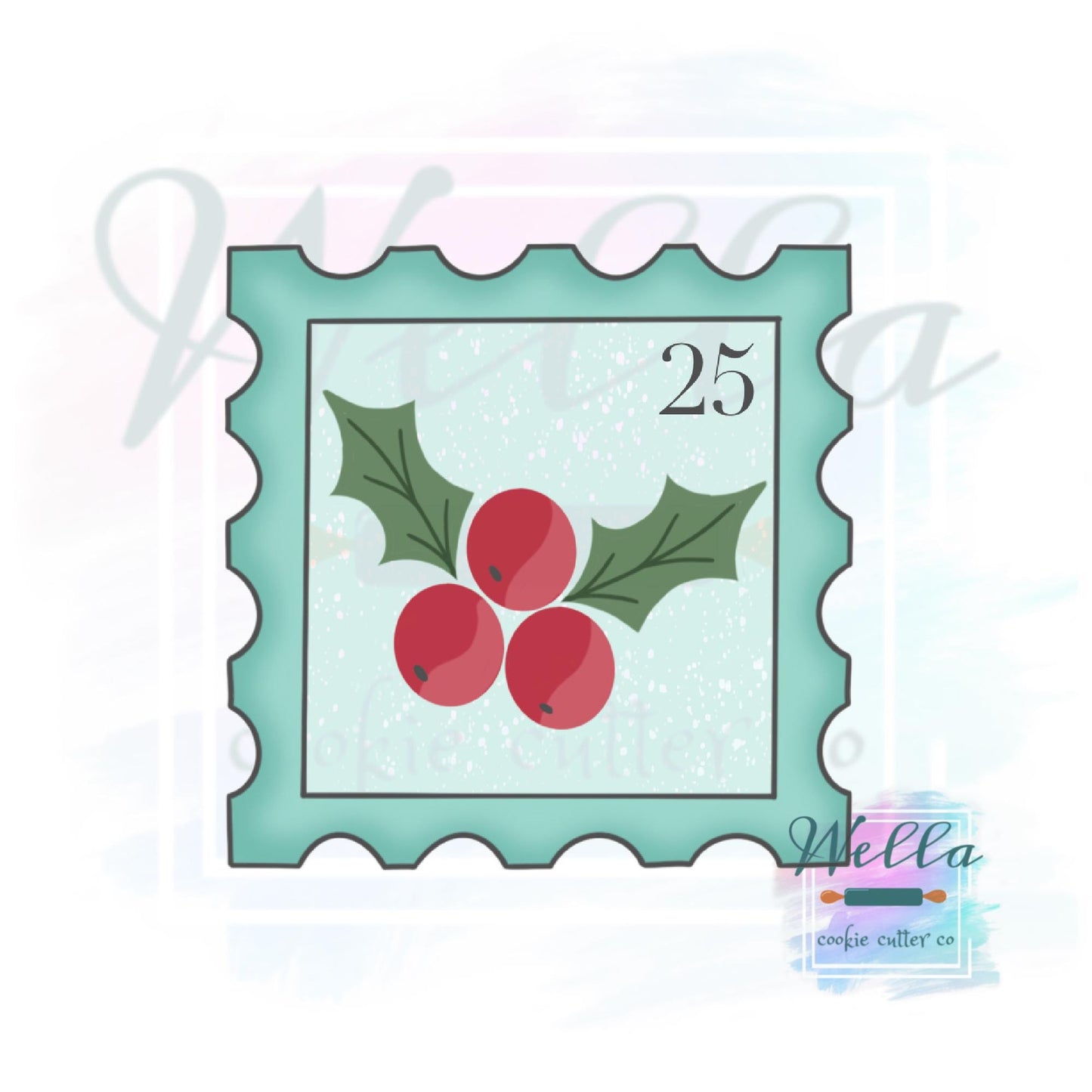 Stamp Set Cookie Cutters - Set of 2