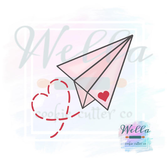Paper Airplane Cookie Cutter