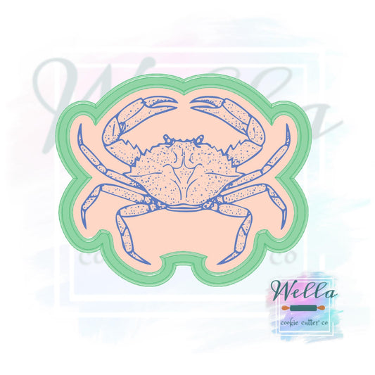 Crab Cookie Cutter, Sea Themed Cookie Cutter, Under the Sea Cutter