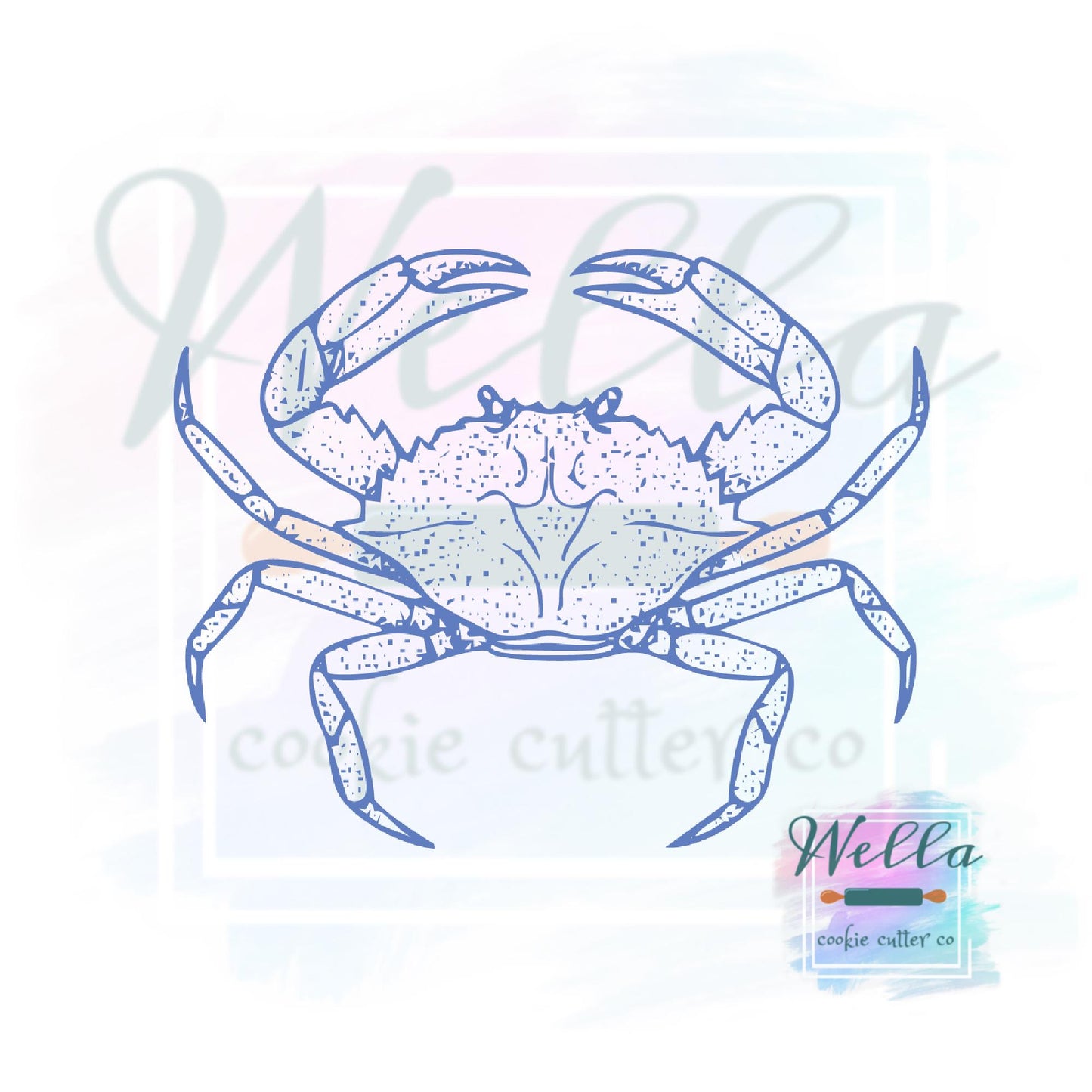 Crab Cookie Cutter, Sea Themed Cookie Cutter, Under the Sea Cutter