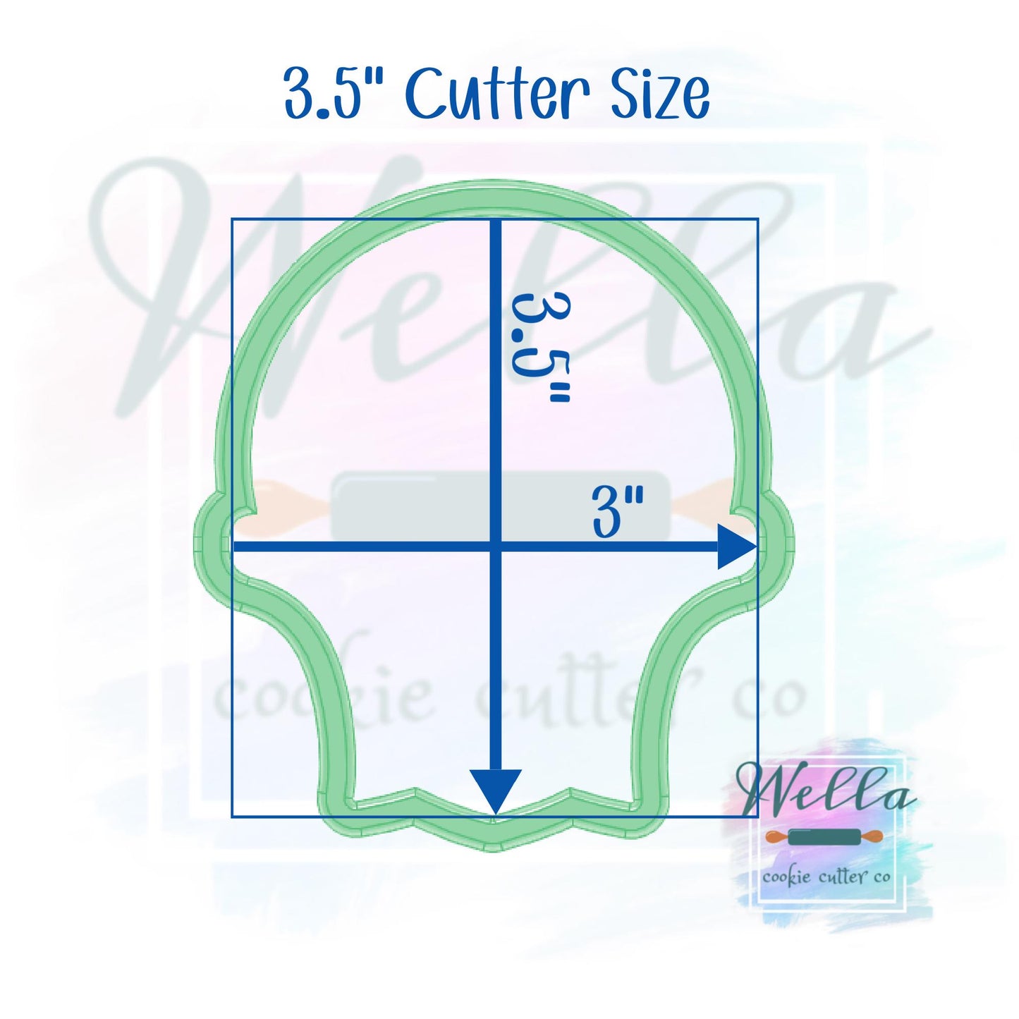 Basketball in Hoop Cookie Cutter
