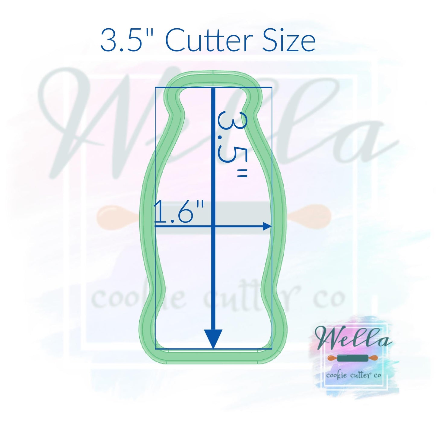 Whiskey Bottle Cookie Cutter
