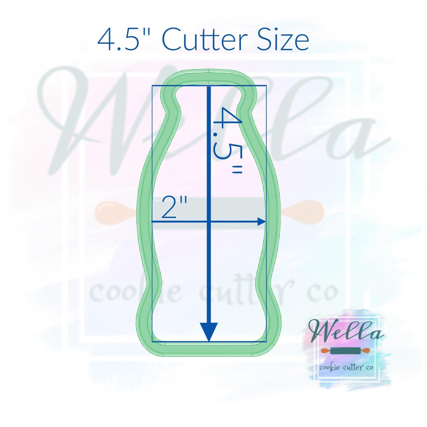 Whiskey Bottle Cookie Cutter