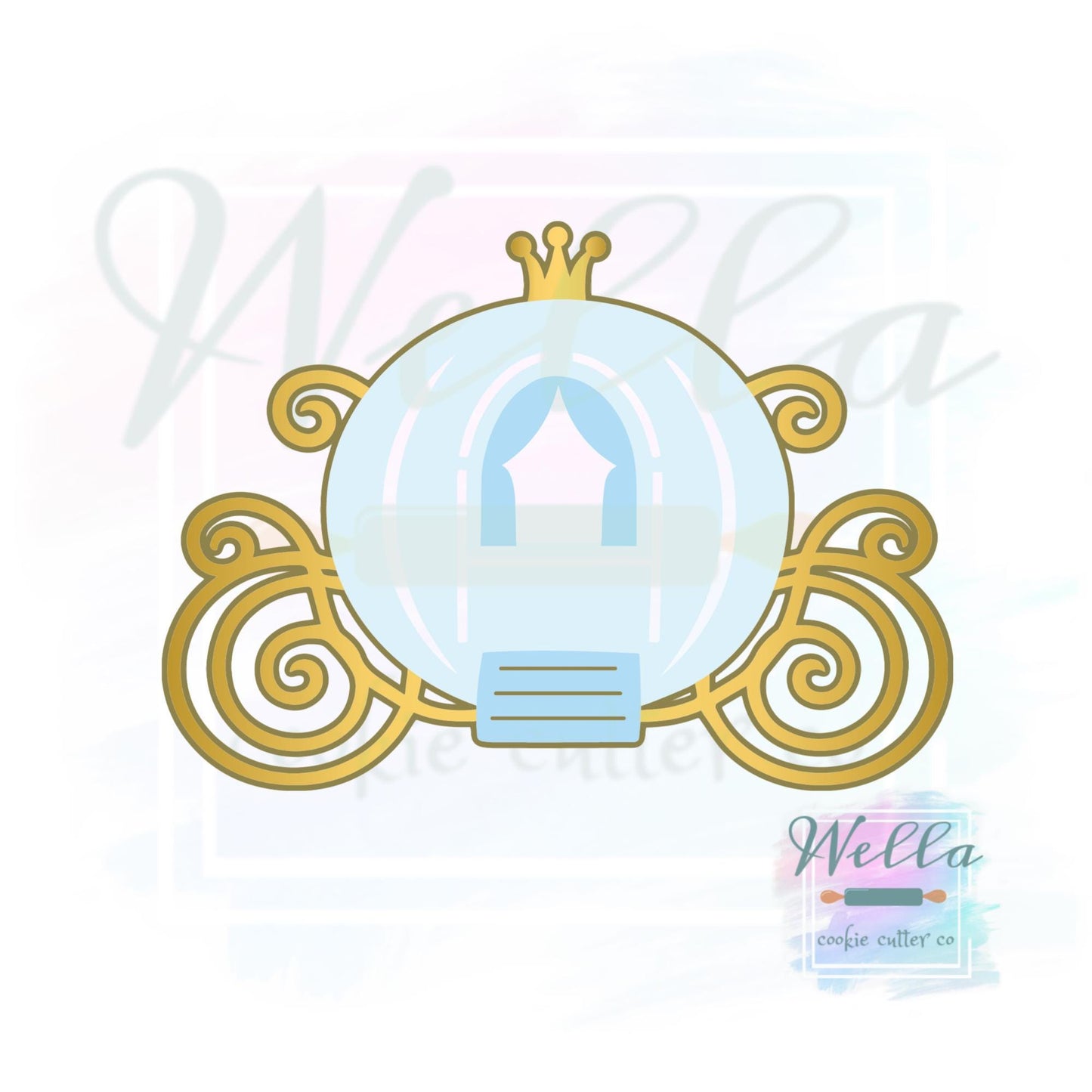 Princess Carriage Cookie Cutter