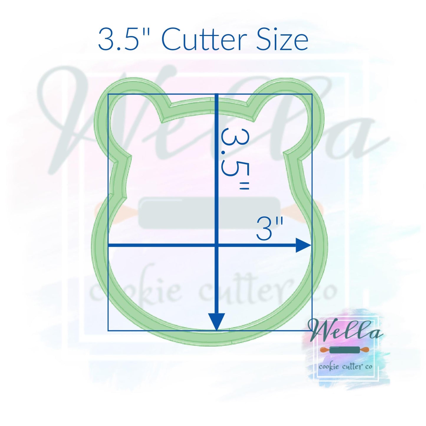 Honey Bear Cookie Cutter