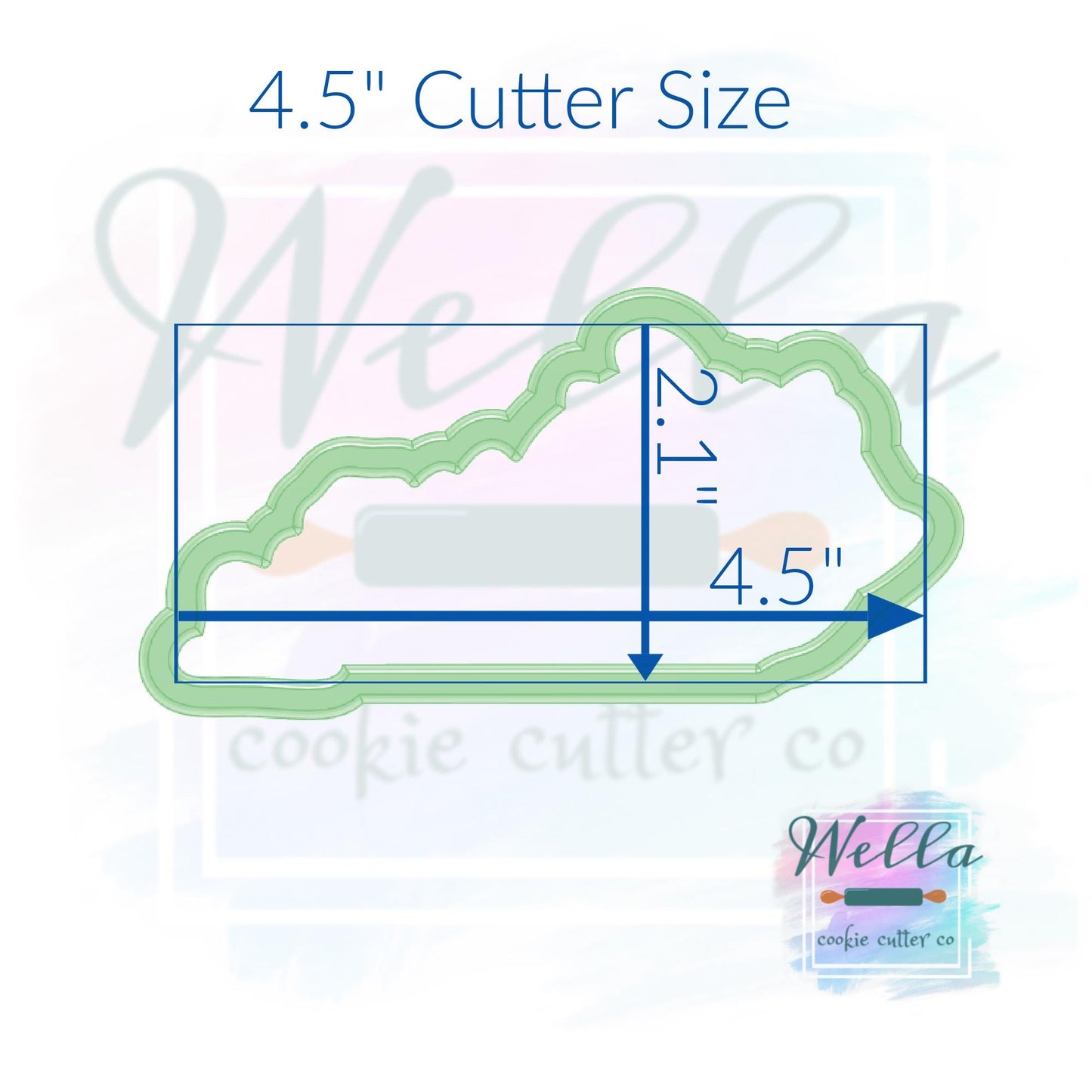 State of Kentucky Cookie Cutter, KY Cookie Cutter