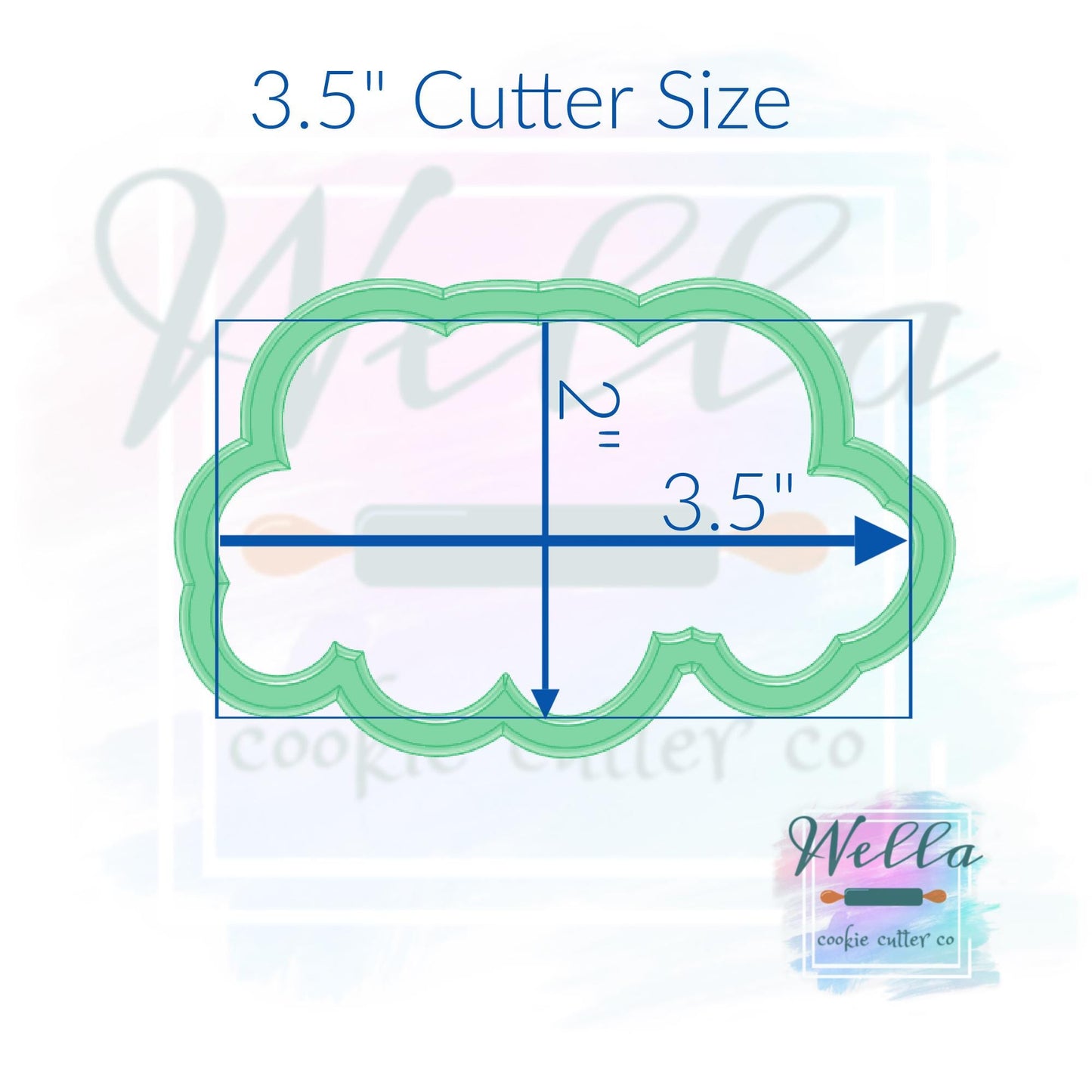 One Silly Goose Cookie Cutter with Optional Stencil