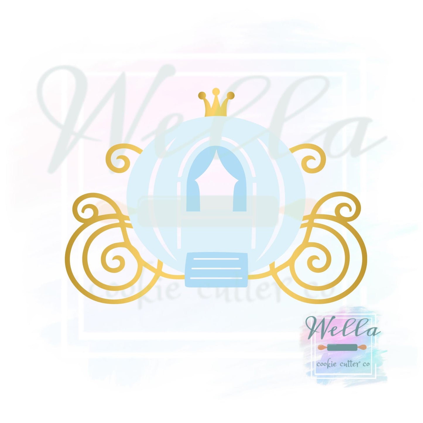 Princess Carriage Cookie Cutter