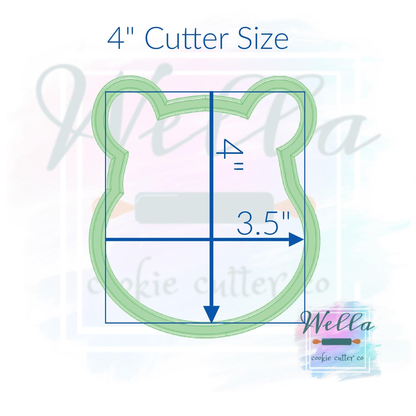 Honey Bear Cookie Cutter