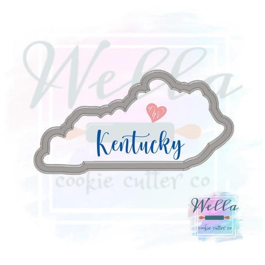 State of Kentucky Cookie Cutter, KY Cookie Cutter
