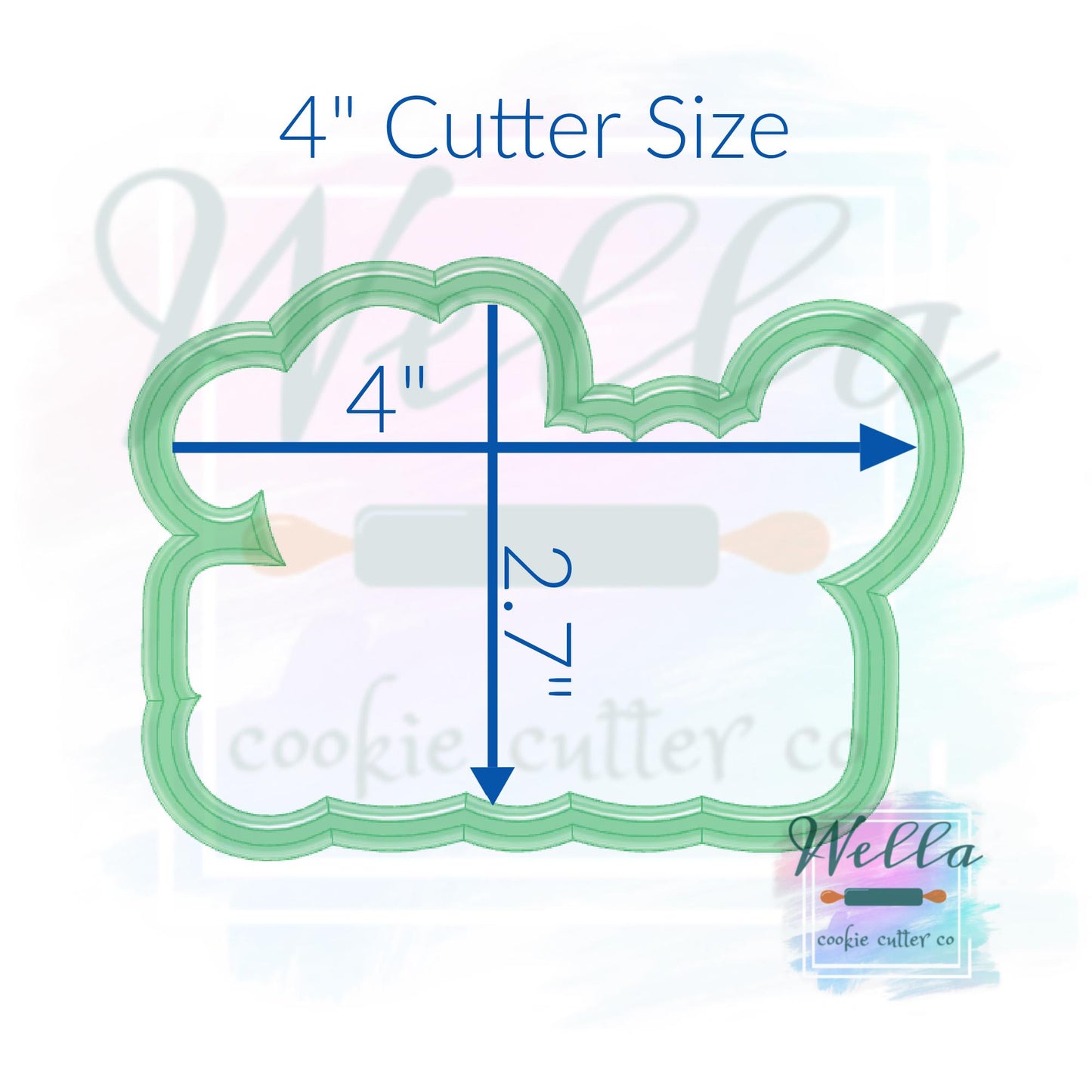 Graduation Class of 2027 #1 Cookie Cutter with Optional Stencil