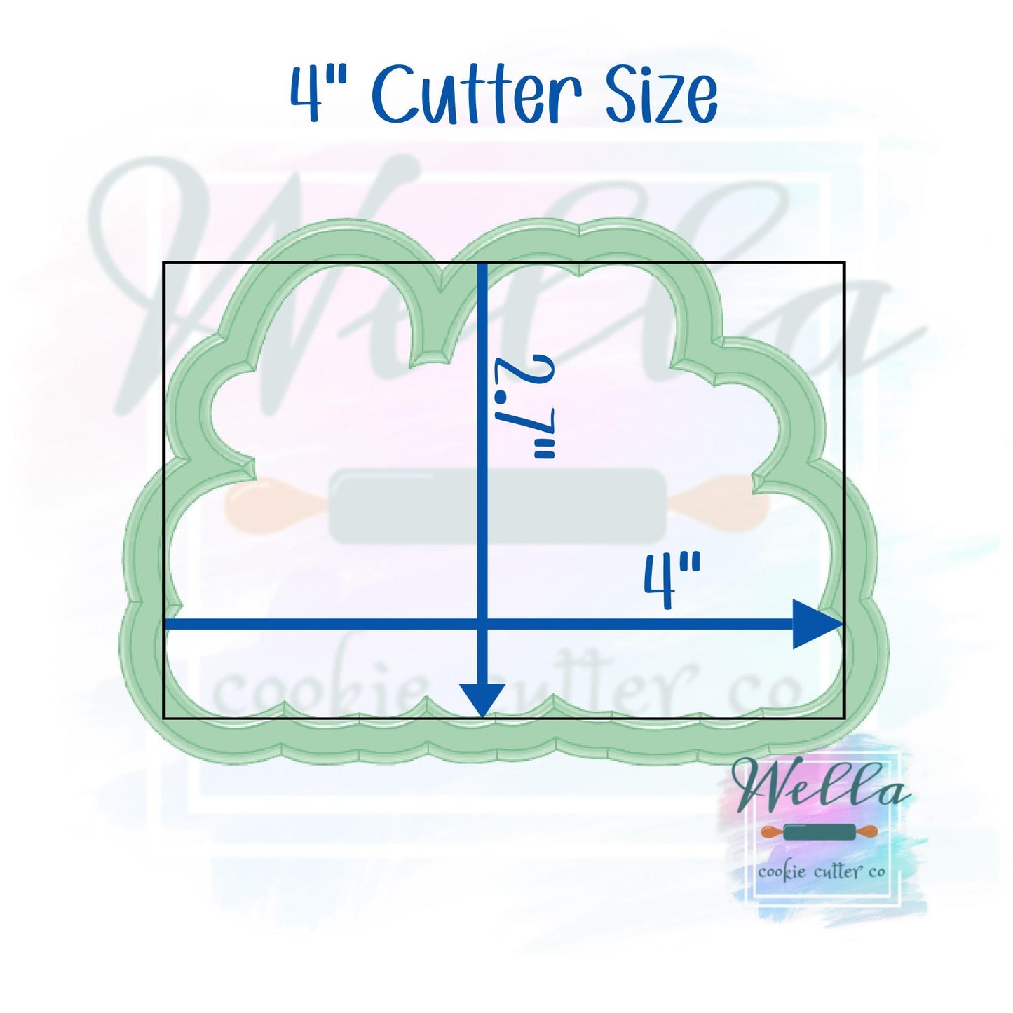 hello SUMMER Cookie Cutter with Optional Stencil
