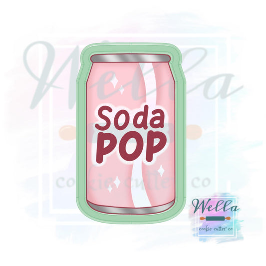 Soda Pop Can Cookie Cutter