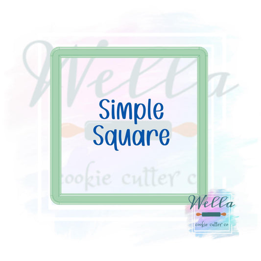 Simple Square Cookie Cutter
