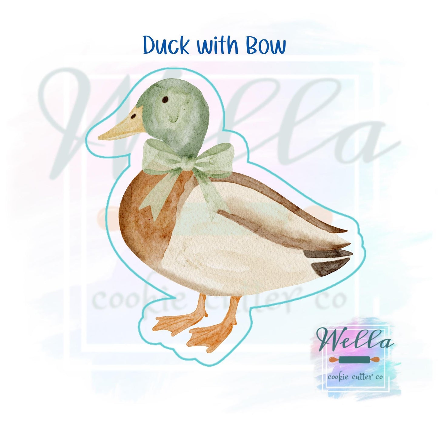 Mallard Duck Cookie Cutters
