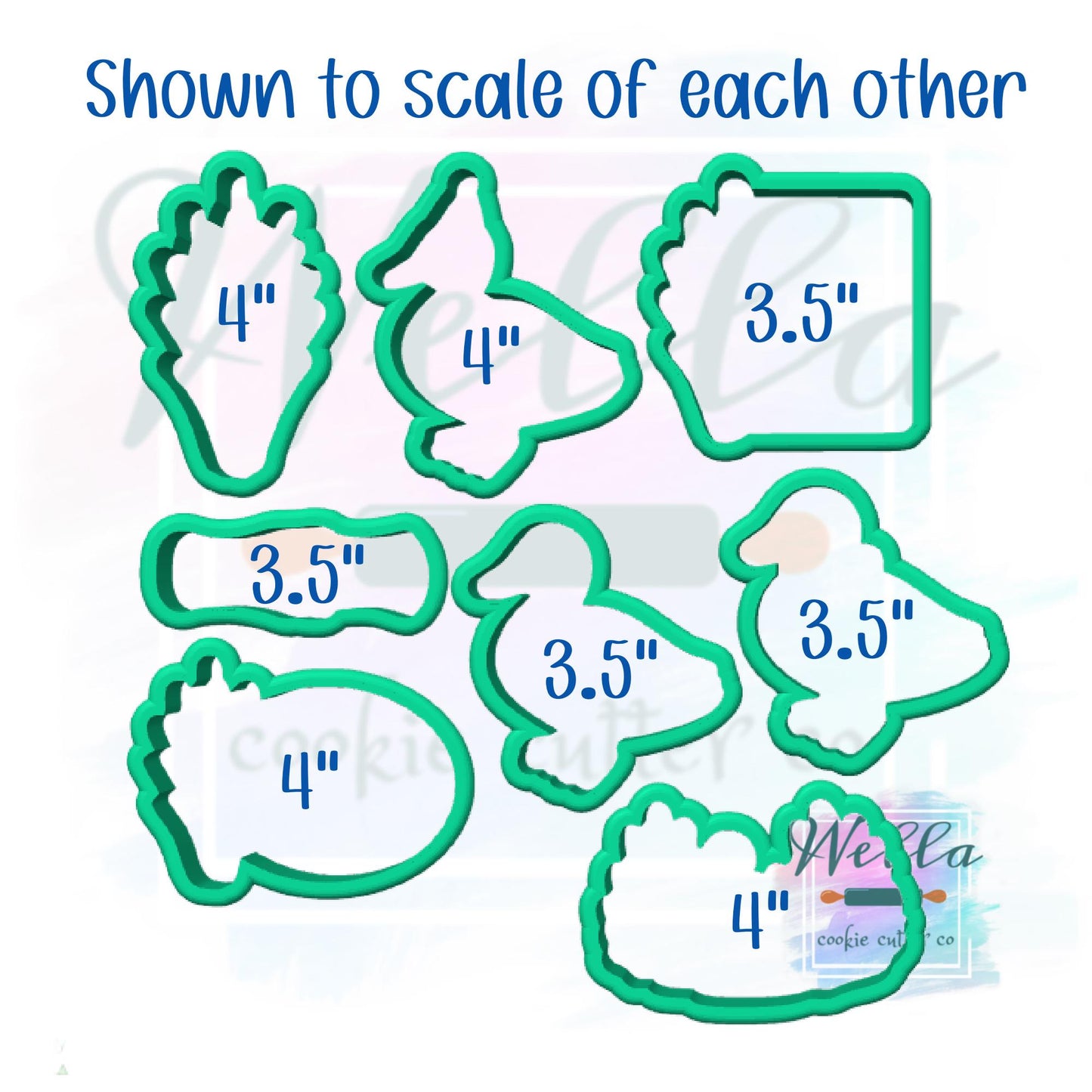 Mallard Duck Cookie Cutters