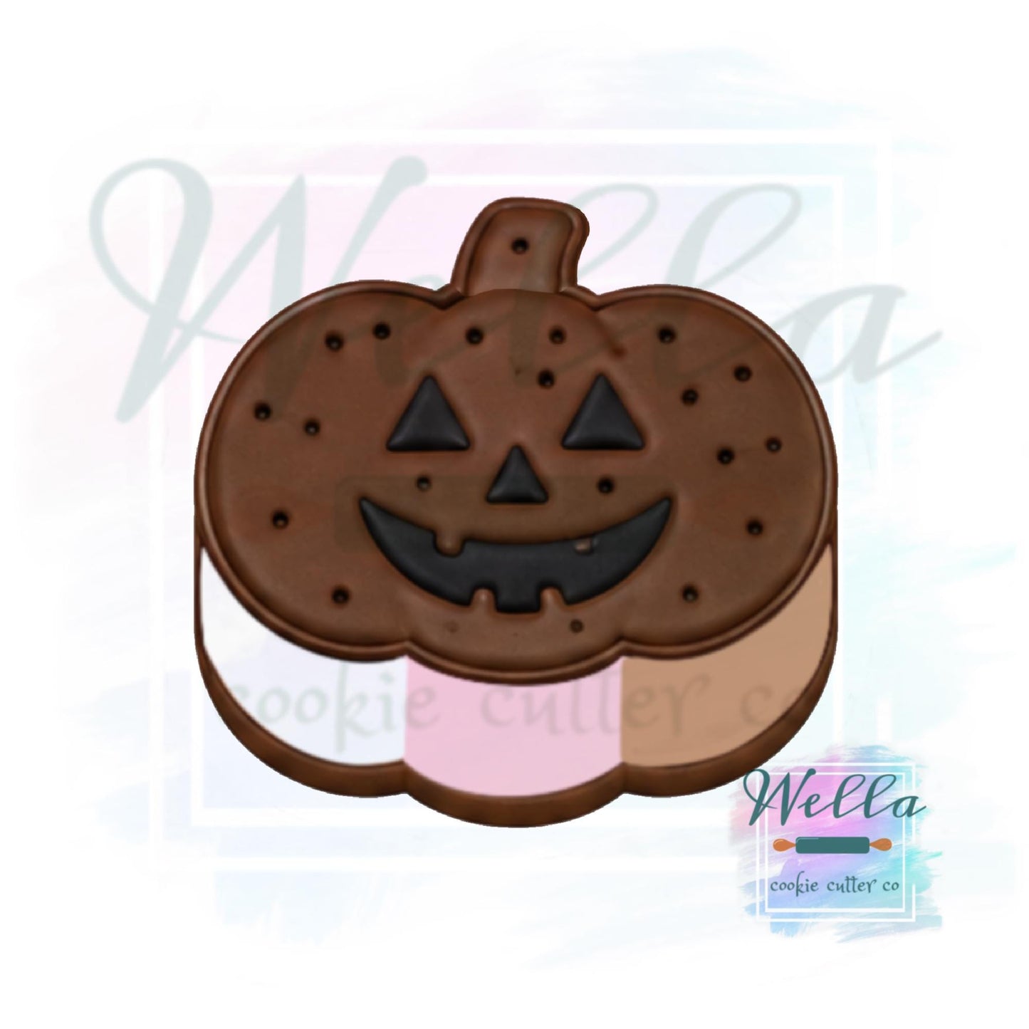 Halloween Ice Cream Sandwich Set Cookie Cutters