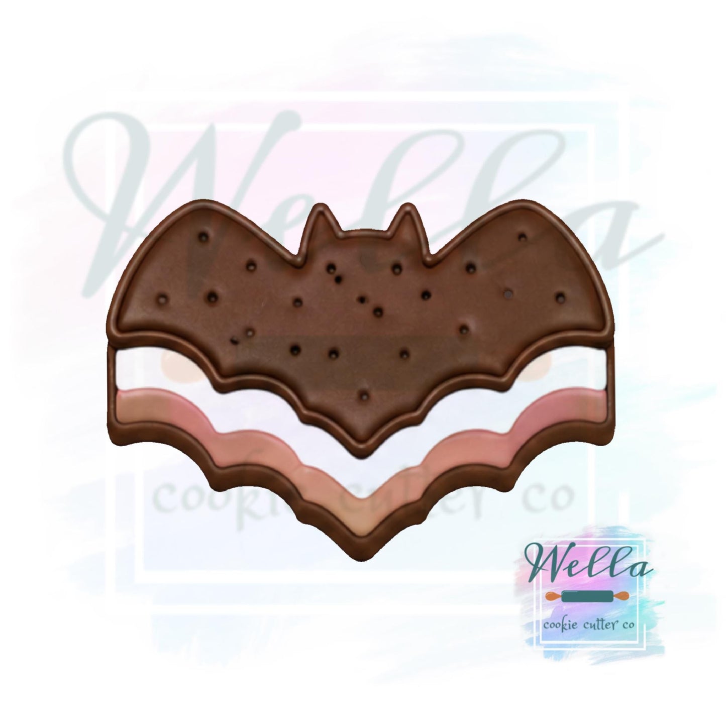 Halloween Ice Cream Sandwich Set Cookie Cutters
