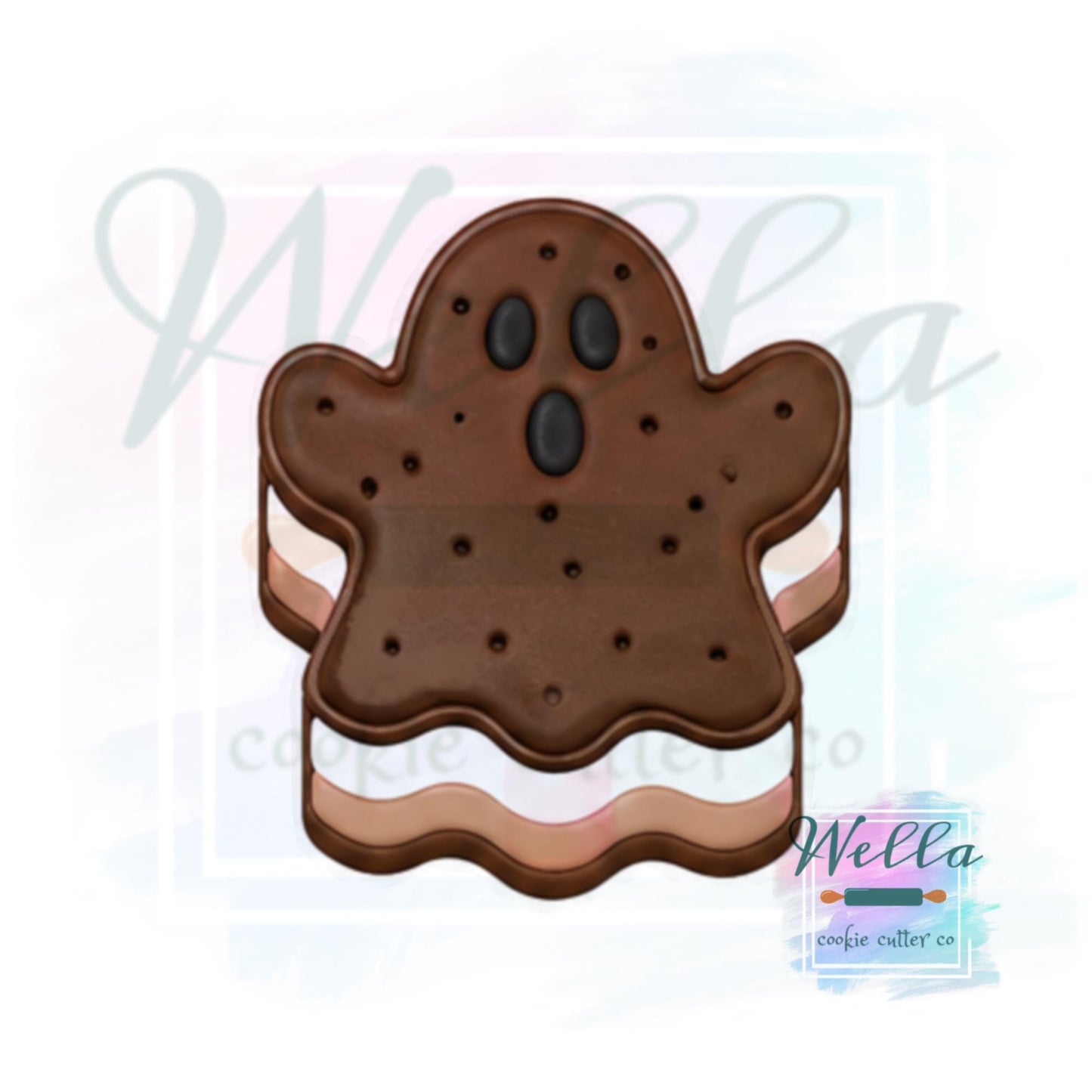 Halloween Ice Cream Sandwich Set Cookie Cutters