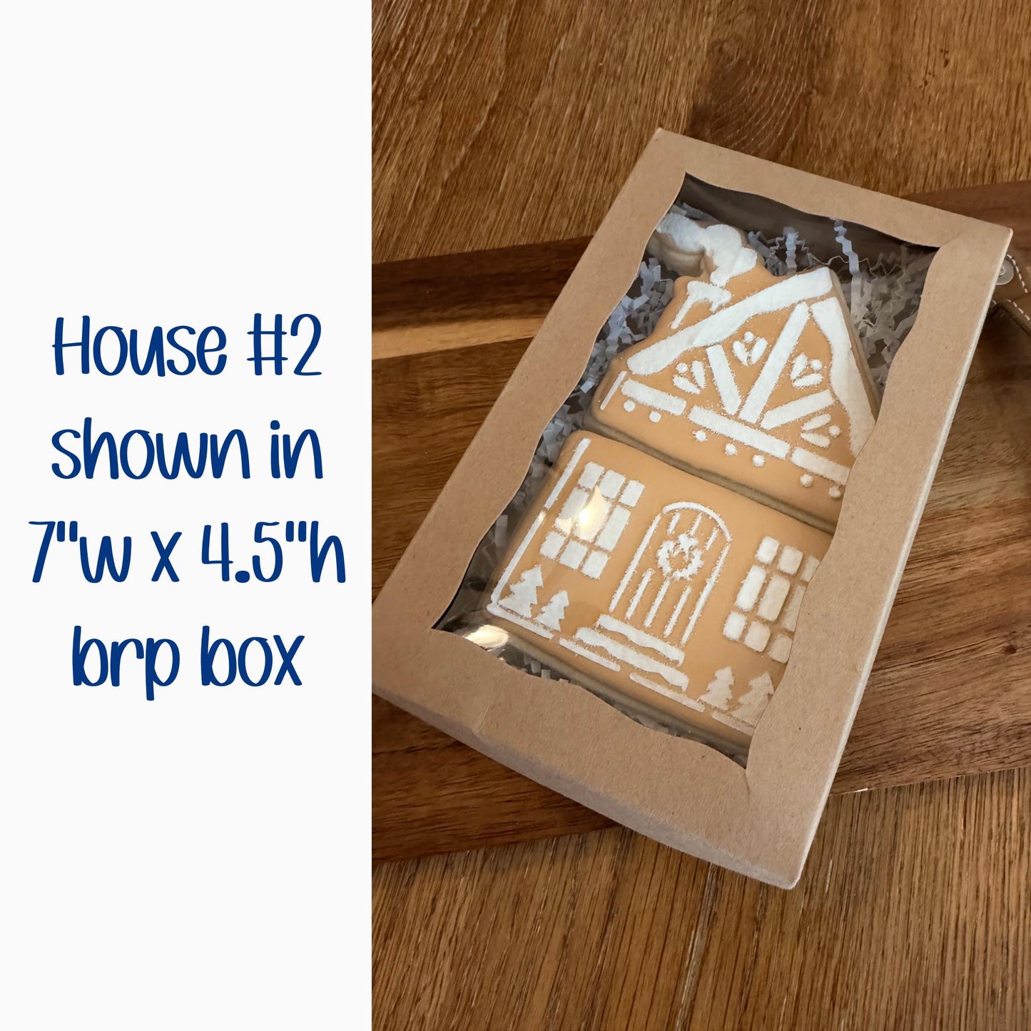Gingerbread Town Cookie Cutters & Stencil Set