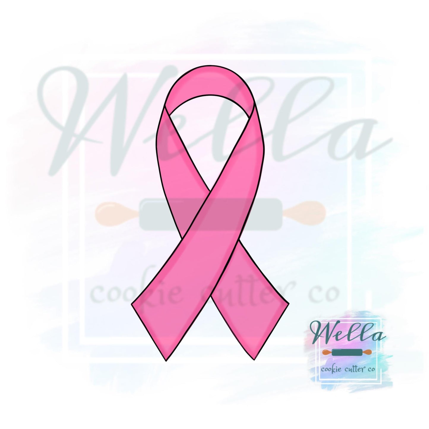 Cancer Ribbon Cookie Cutter