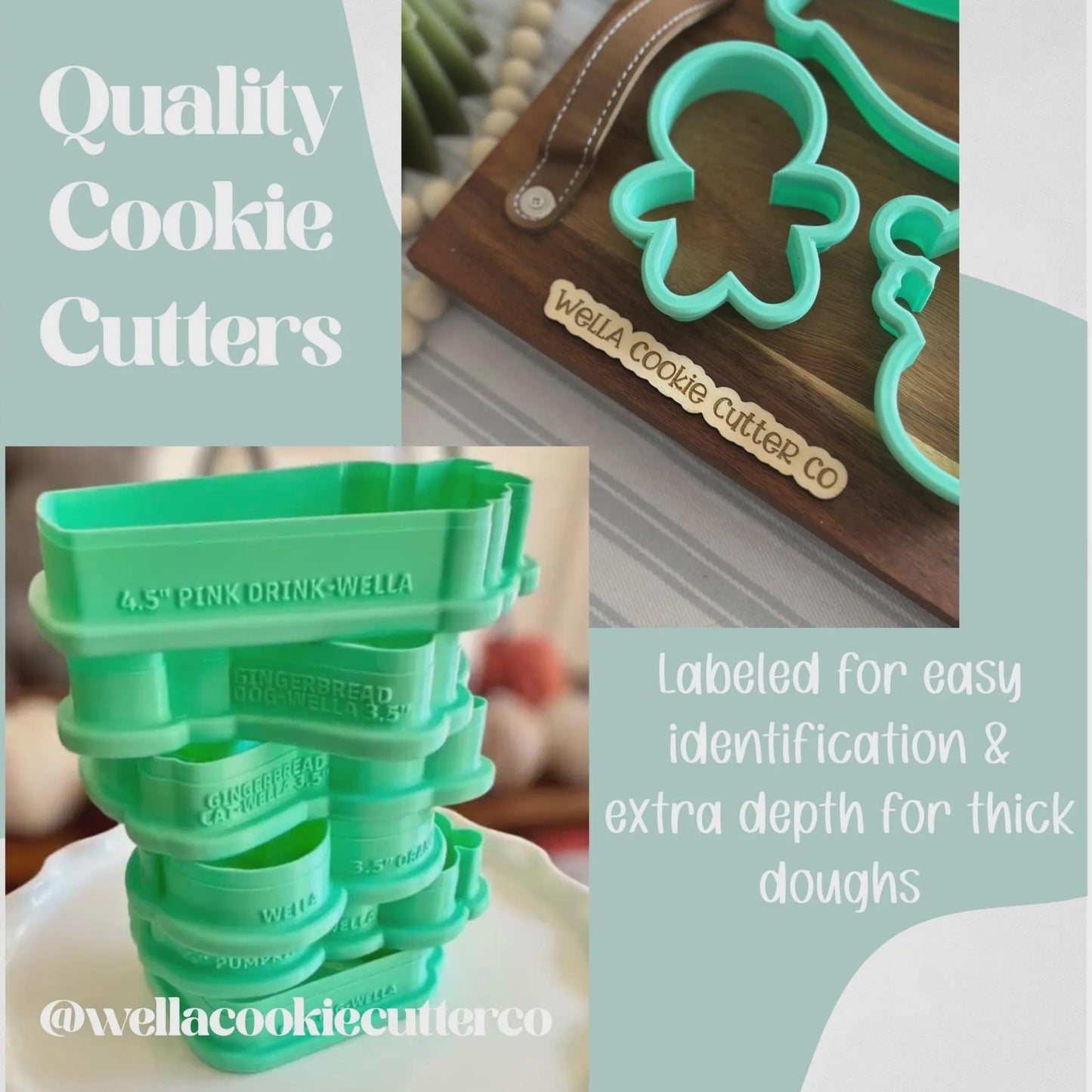 Scalloped Edge Baby Bib Cookie Cutter