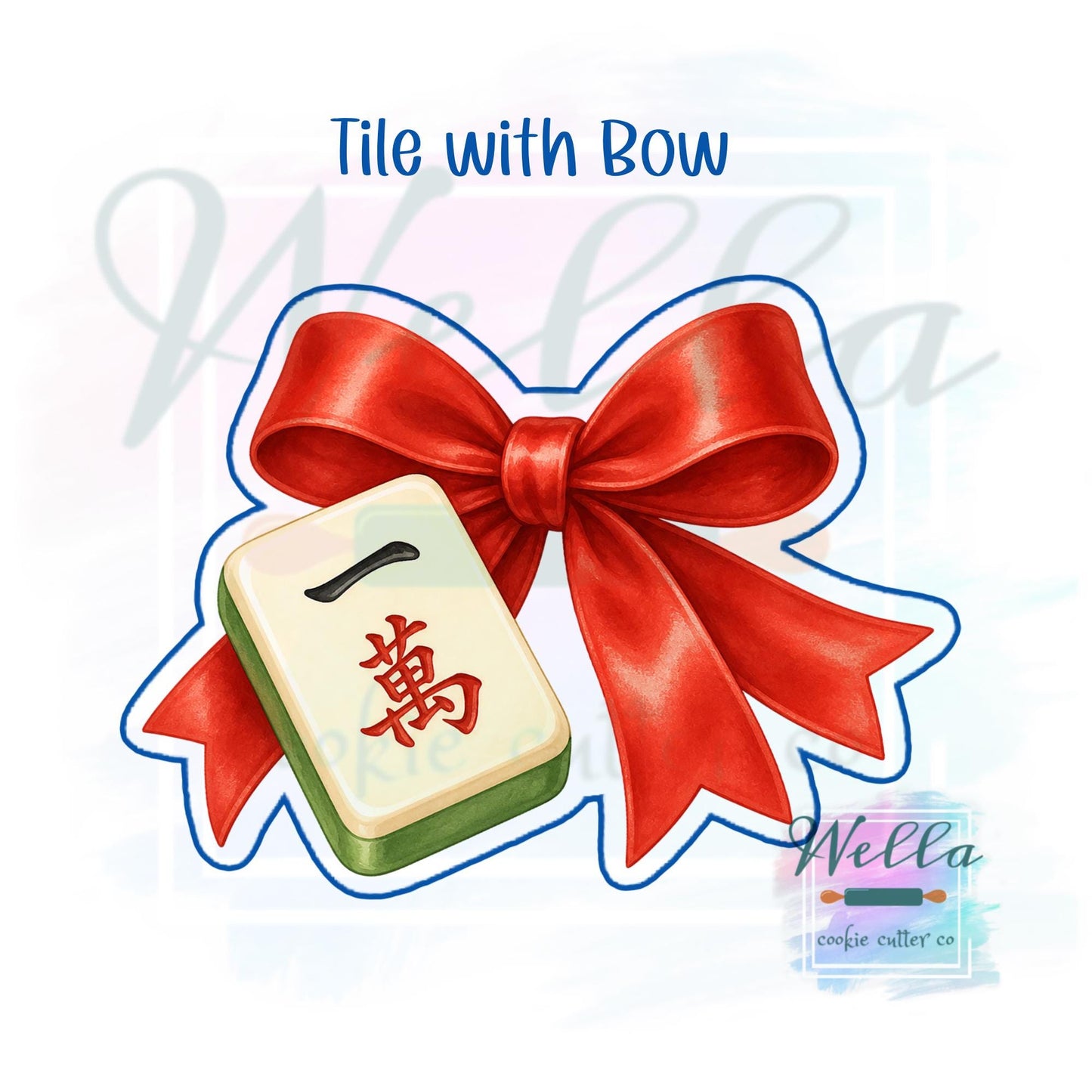 Mahjong Themed Cookie Cutters