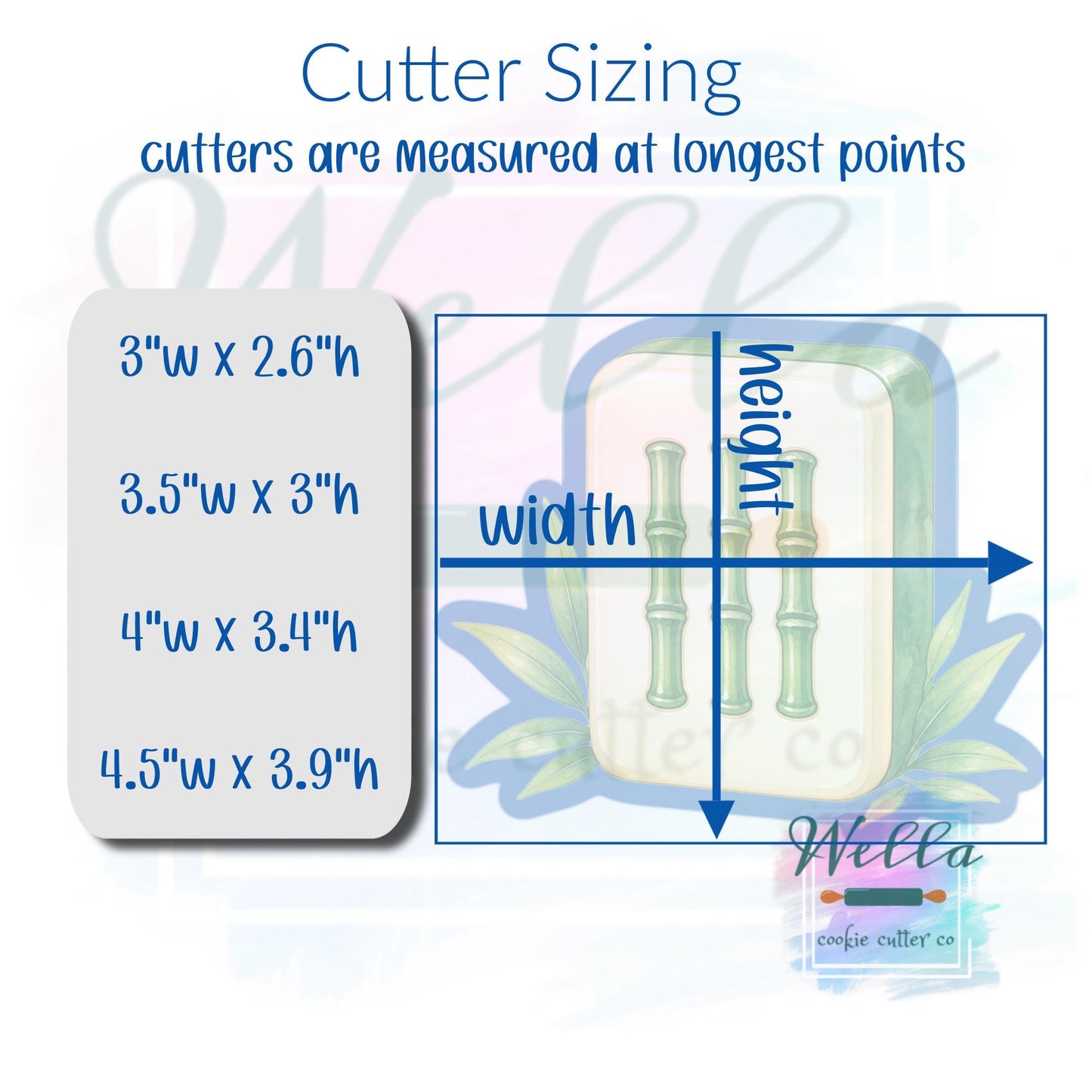 Mahjong Themed Cookie Cutters
