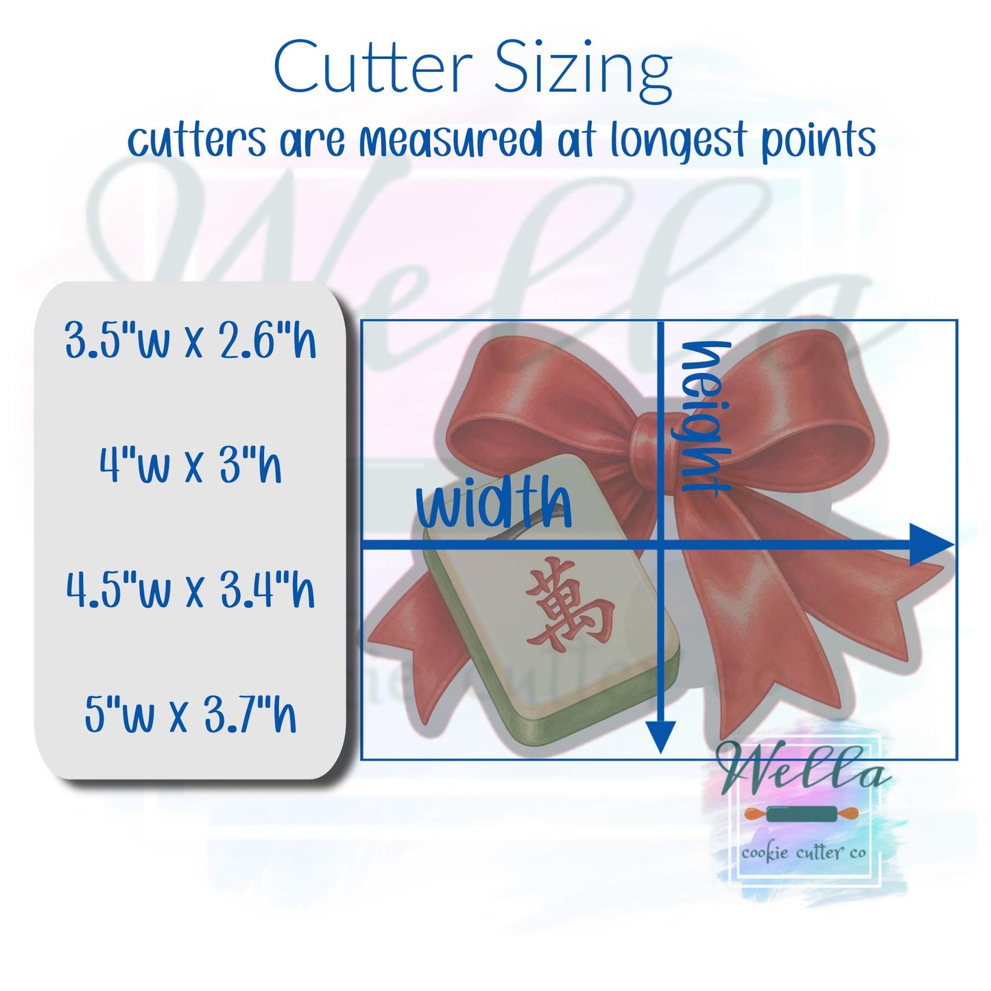 Mahjong Themed Cookie Cutters