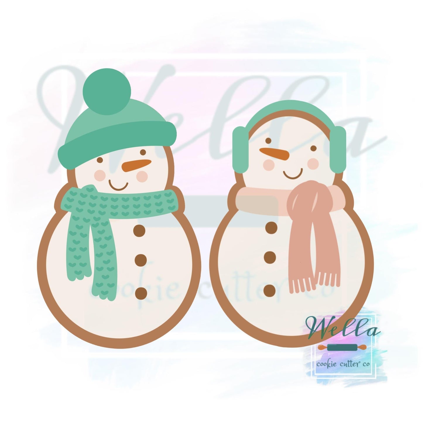 Snowman Cookie Cutters