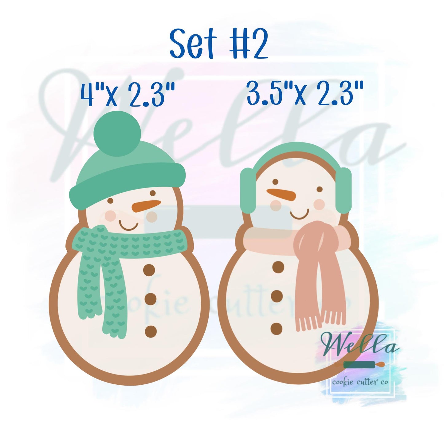 Snowman Cookie Cutters