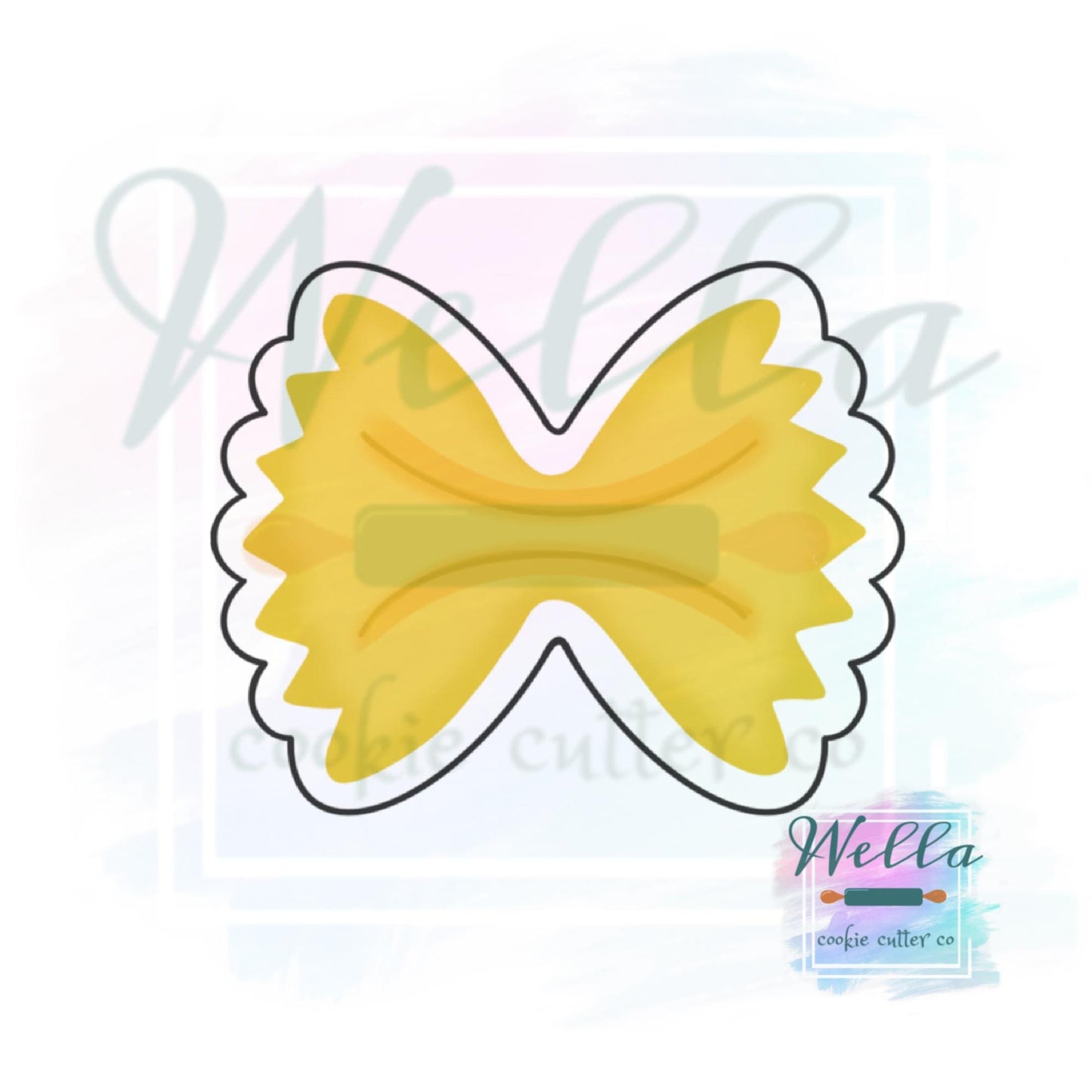 Bowtie Pasta Cookie Cutter