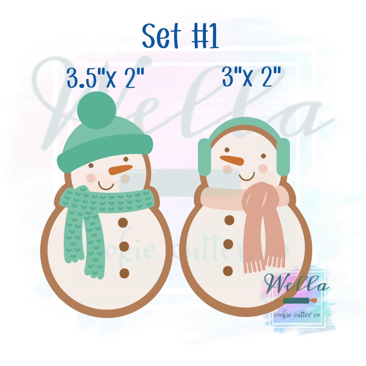 Snowman Cookie Cutters