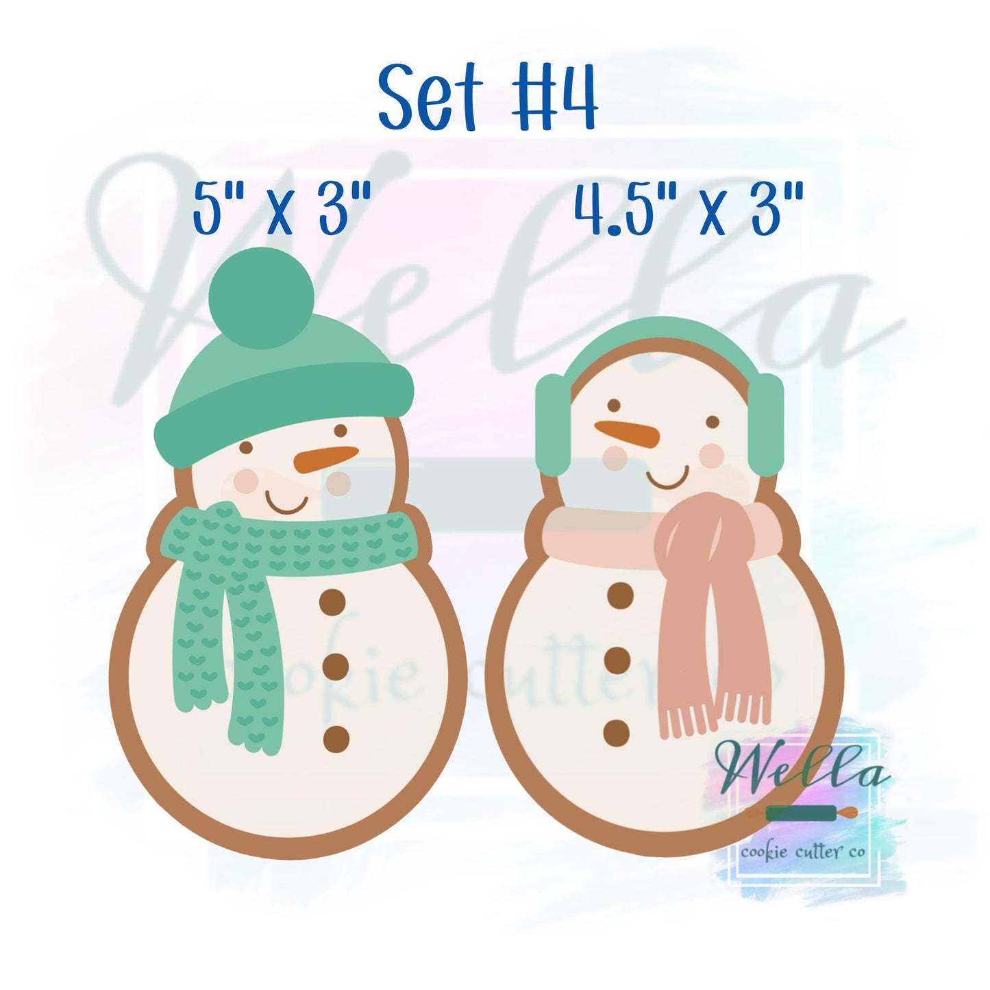 Snowman Cookie Cutters