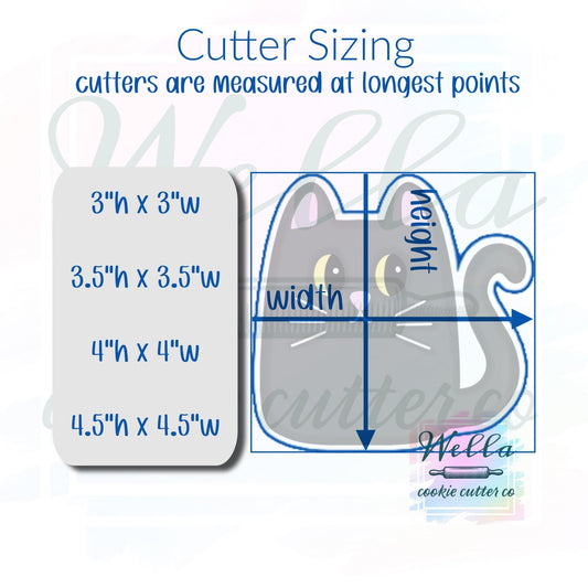 Black Cat Cookie Cutter