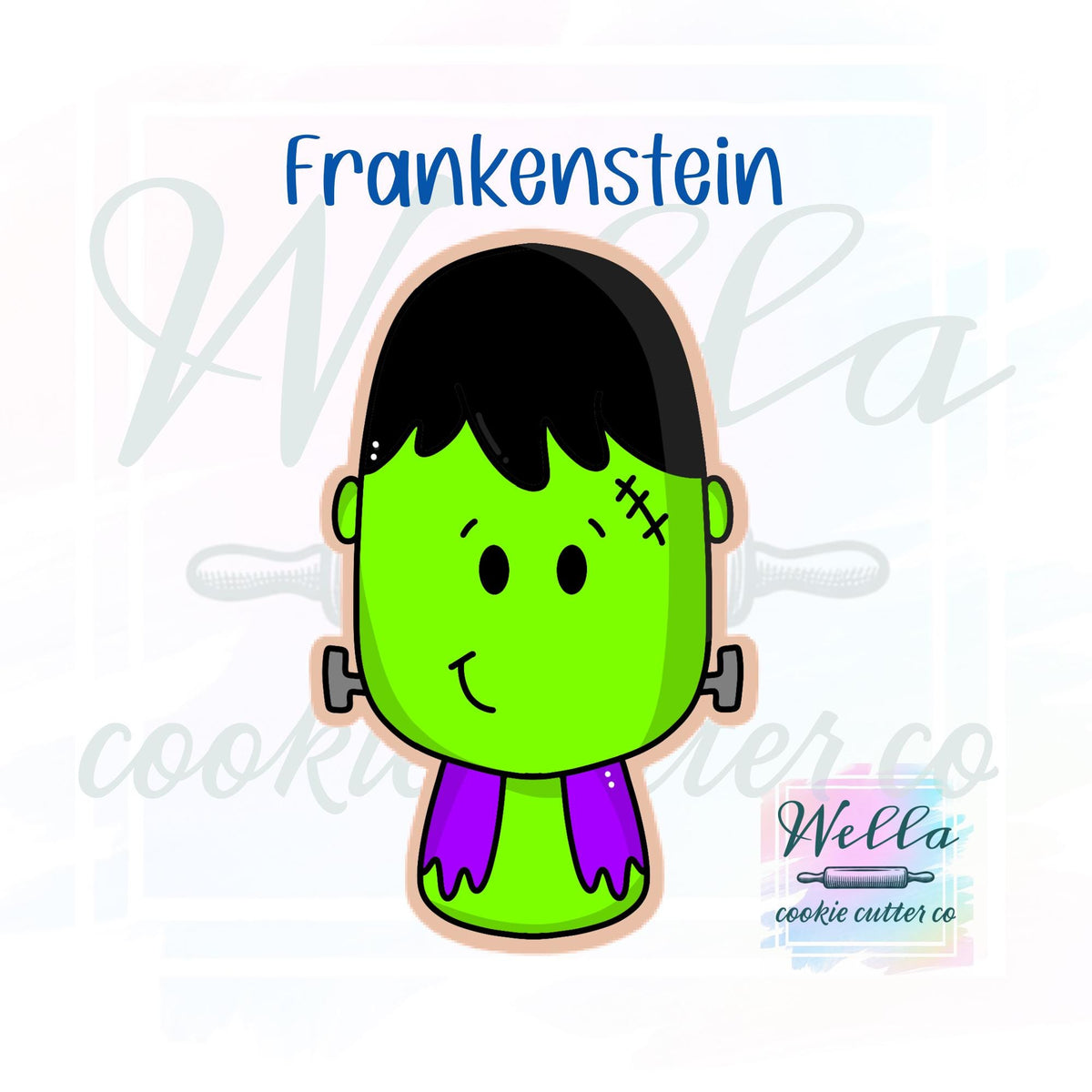 Halloween Characters Skinny Cookie Cutters