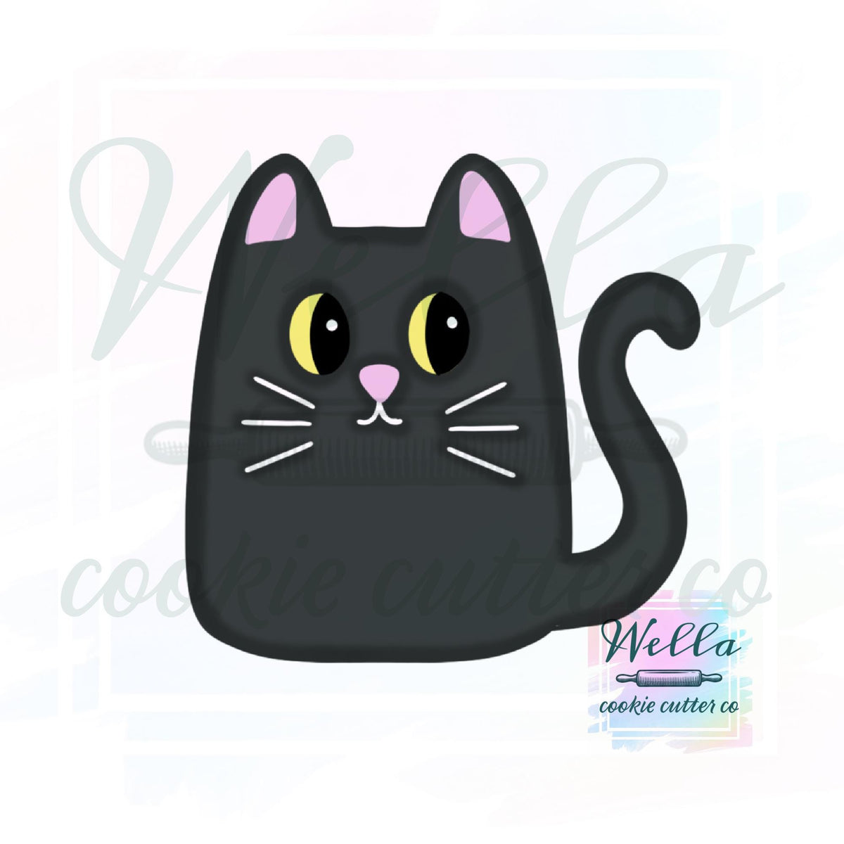 Black Cat Cookie Cutter